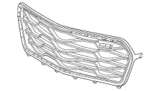 Решетка радиатора GM 23455473