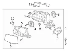 F-LAMP 23463325 GM