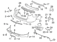 FASCIA 23468358 GM