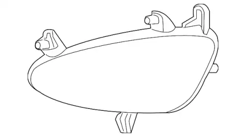 Фара противотуманная MB 221 820 02 56