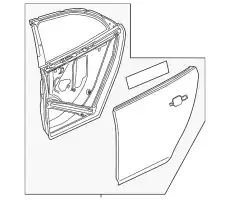 DOOR 23481349 GM