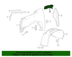 F-BRACKET 23488050 GM