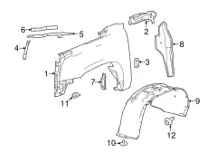 F-BRACKET 23488050 GM