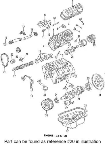 SPROCKET 24500459 GM