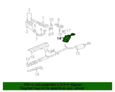 MUFFLER 25693404 GM
