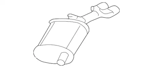 MUFFLER 25693404 GM