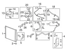 BRACKET 25740080 GM