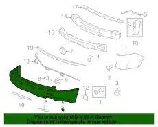 FASCIA 25809268 GM