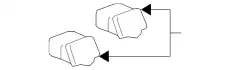 Решетка радиатора GM 25816725