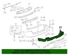 FASCIA 25818245 GM