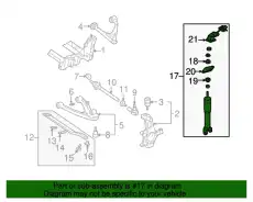 ABSORBER 25819268 GM