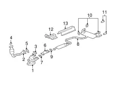 MUFFLER 25844217 GM