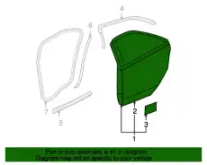 DOOR 25847898 GM