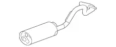 MUFFLER 25849057 GM