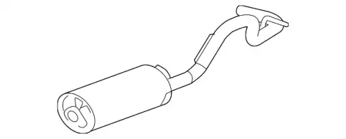 MUFFLER 25849057 GM