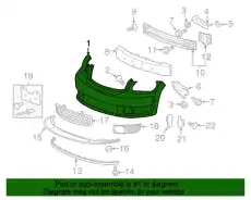 FASCIA 25858225 GM