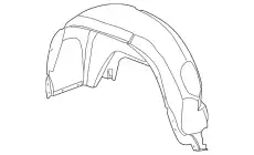 Подкрылок GM 25858927