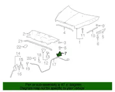 HINGE 25867587 GM