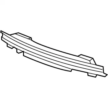 Усилитель бампера GM 25870685