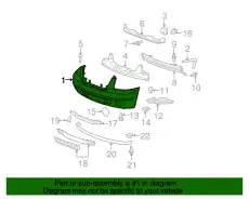 FASCIA 25890766 GM