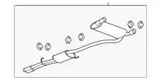 MUFFLER 25891666 GM