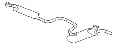 MUFFLER 25917854 GM