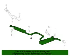 MUFFLER 25917854 GM