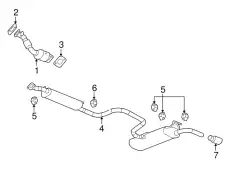 MUFFLER 25917854 GM