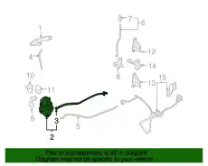 LOCK 25938084 GM