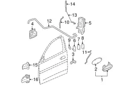 LOCK 25955875 GM