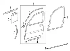 DOOR 25956529 GM