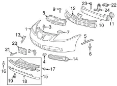 FASCIA 25961375 GM