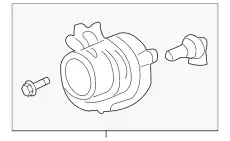 Фара противотуманная GM 25963286