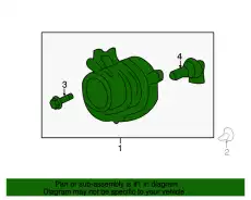 Фара противотуманная GM 25963286