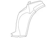 Подкрылок GM 25965597