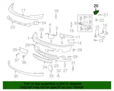 BRACKET 25966391 GM