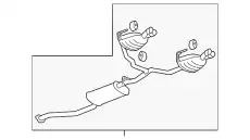 MUFFLER 25980635 GM