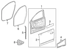 F-DOOR 26231382 GM