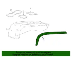Подкрылок GM 39027006