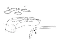 Подкрылок GM 39027006
