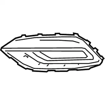 Защита фар GM 39075108