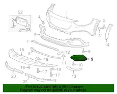 Защита фар GM 39075109