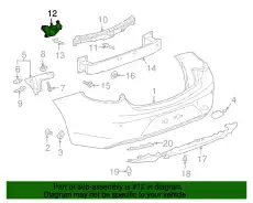F-BRACKET 39124384 GM
