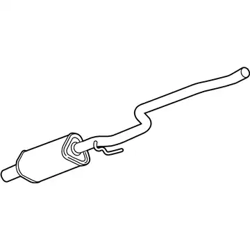 F-MUFFLER 39139524 GM