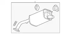 F-MUFFLER 42364320 GM