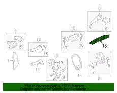 Подкрылок GM 42402520