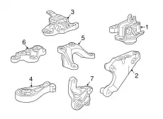 F-(S)BRACKET 42441519 GM