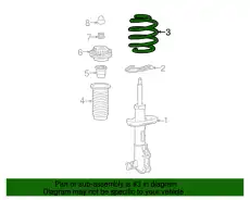 F-SPRING 84004758 GM