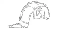 Подкрылок GM 84011038