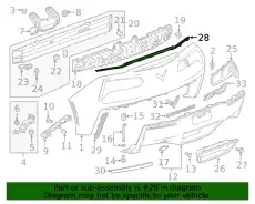 MOLDING 84011055 GM